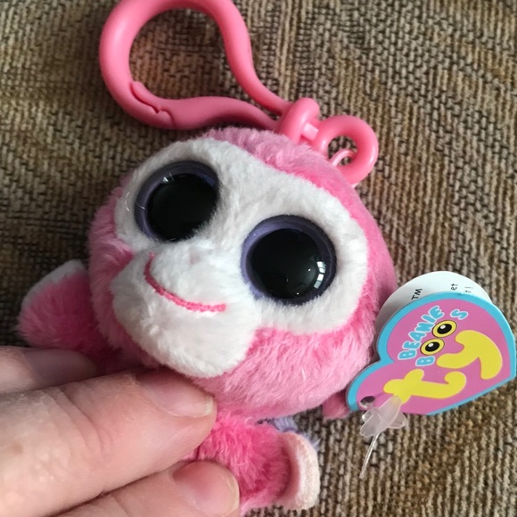 ty pink monkey
